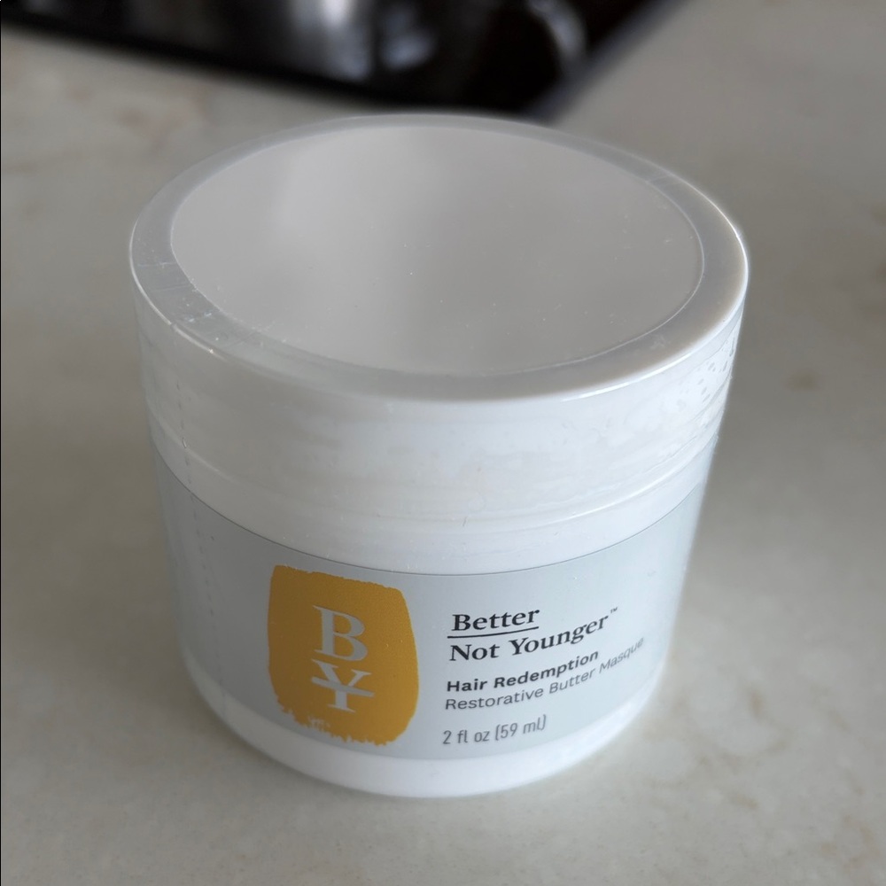 Better Not Younger Hair Redemption Restorative Butter Masque - White